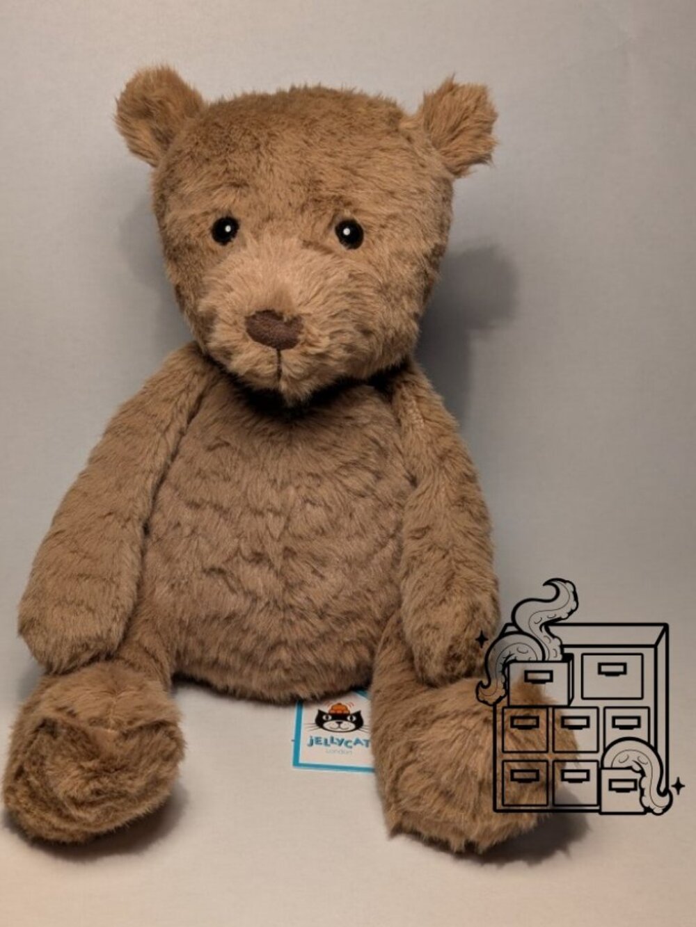 Jellycat Retired Medium Cocoa Bear COCO2B NWT/Display Only